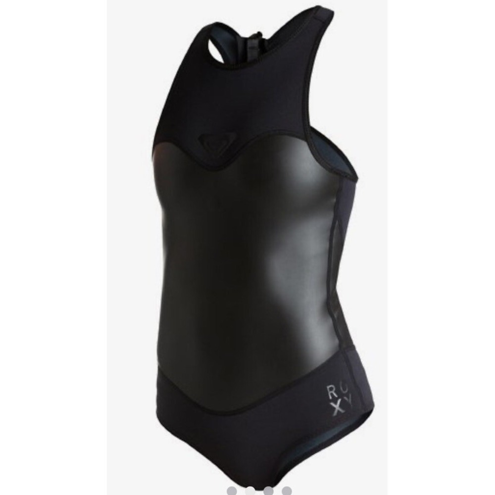Roxy Women's SZ 6 Roxy Xy 1mm Bikini Cut Racer Back Springsuit WETSUIT